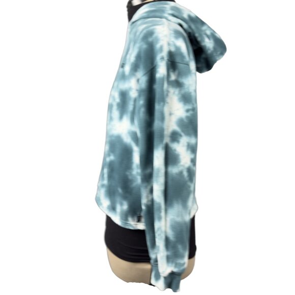 VANS Tie Dye Pullover Hoodie Blue White Women’s M - Picture 4 of 9